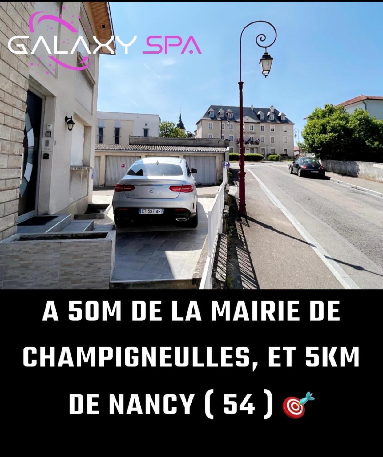 Galaxy Spa - Suite Venus Jacuzzi Et Sauna Privatif Champigneulles Eksteriør bilde