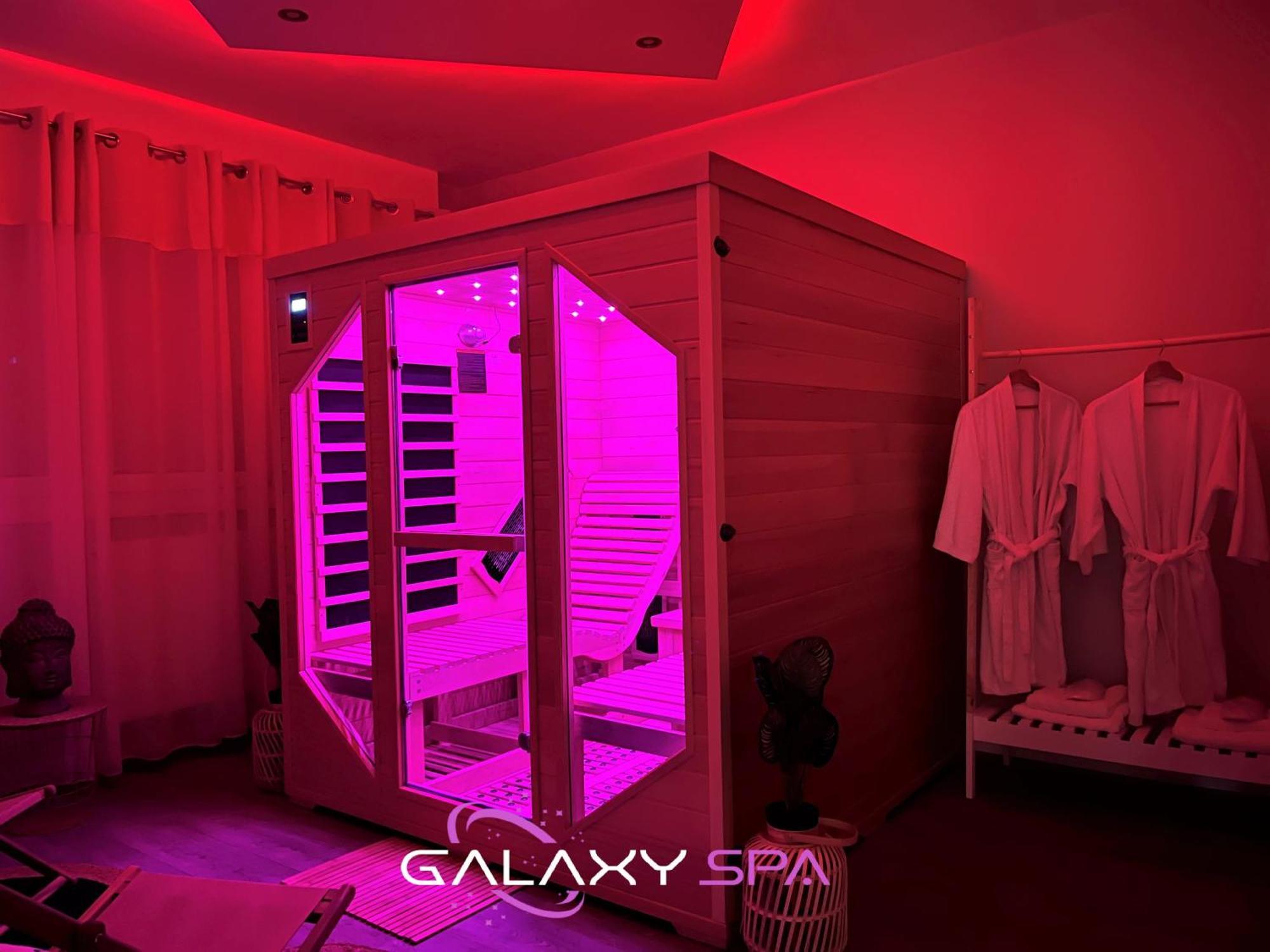Galaxy Spa - Suite Venus Jacuzzi Et Sauna Privatif Champigneulles Eksteriør bilde