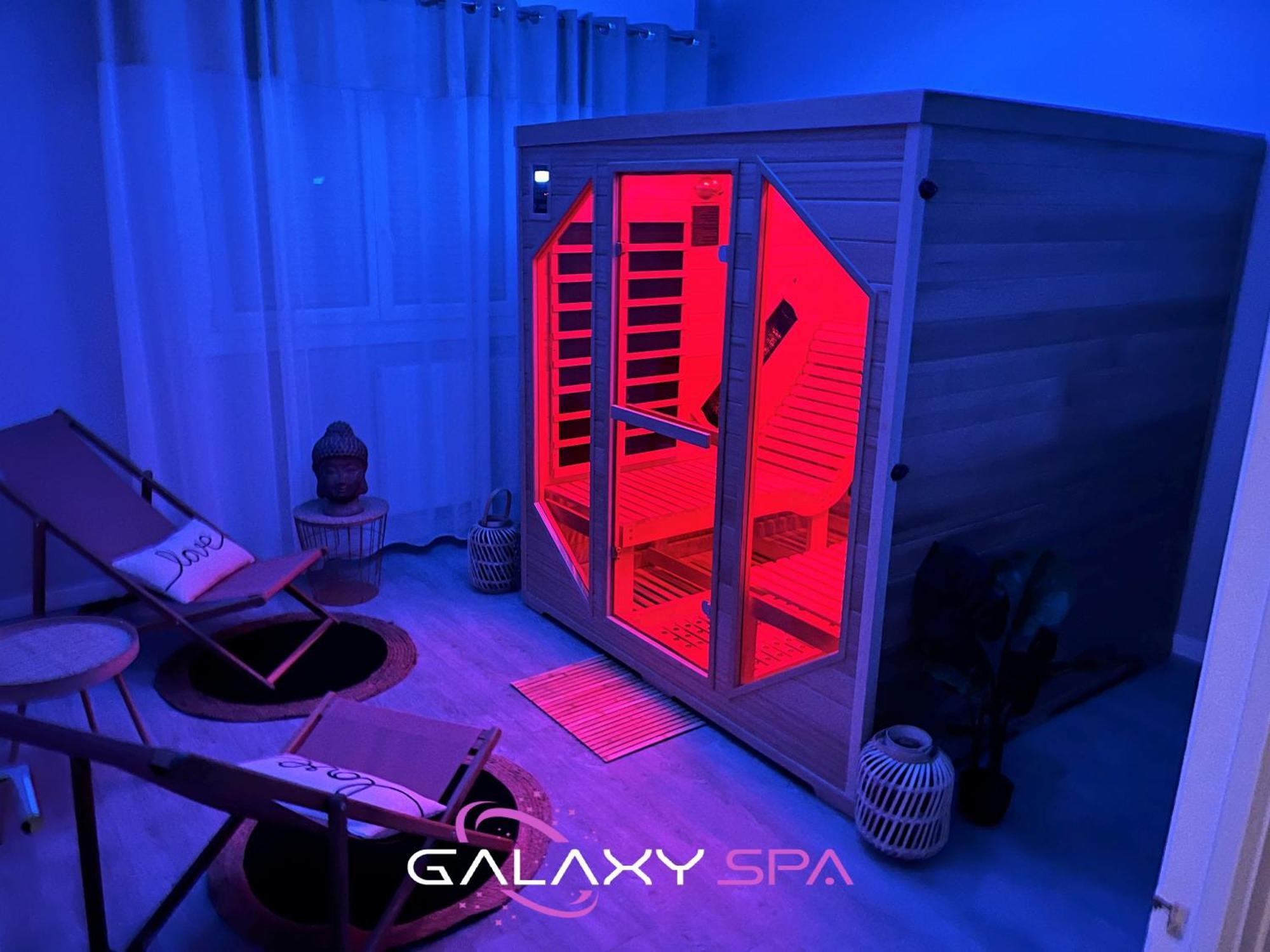 Galaxy Spa - Suite Venus Jacuzzi Et Sauna Privatif Champigneulles Eksteriør bilde